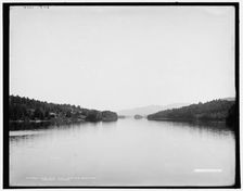 Long Lake from near the Sagamore, Adirondack Mountains, c1902. Creator: William H. Jackson
