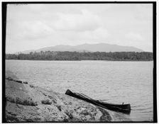 Long Lake from near Island House, Adirondack Mts., N.Y., (1902?). Creator: William H. Jackson