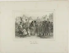 Long Life to the Troops!, July 28, 1830. Creator: Auguste Raffet