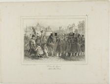 Long Life to the Troops!, July 28, 1830. Creator: Auguste Raffet