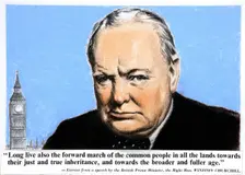 "Long live also the forward march of the common people in all the lands..." , between 1939 and 1946. Creator: Central Office of Information