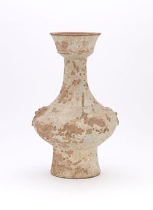 Long-neck vase with cup mouth, 100-220. Creator: Unknown