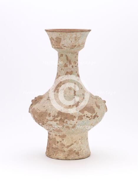 Long-neck vase with cup mouth, 100-220. Creator: Unknown.