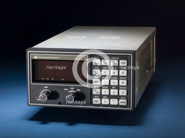 Long Range Navigation (LORAN) Unit, LORAN-C, TI-9100, 1980. Creator: Texas Instruments Inc..