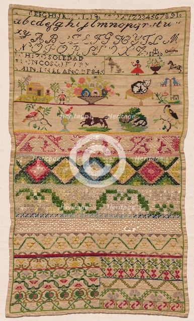 Long Sampler, 1845. Creator: Unknown.