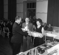 Long service presentation, Horden, County Durham, 1963. Creator: Michael Walters