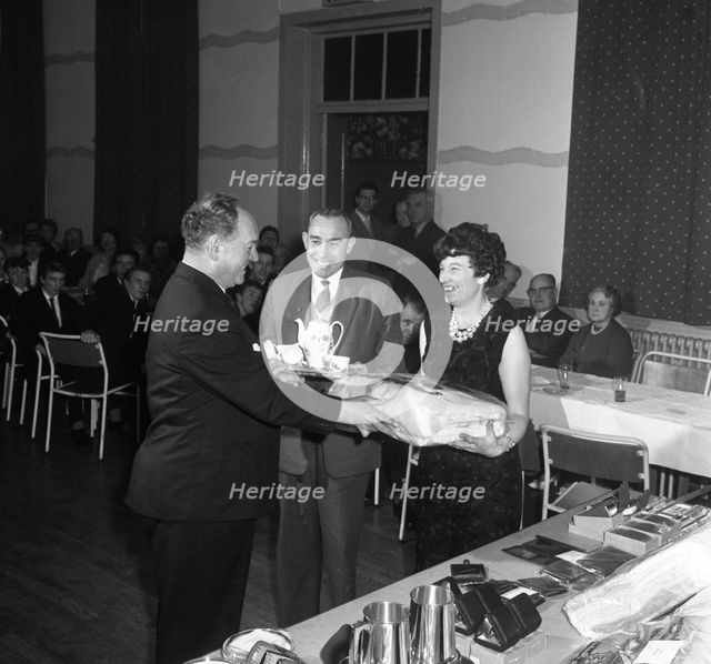 Long service presentation, Horden, County Durham, 1963. Creator: Michael Walters.