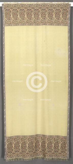 Long Shawl, before 1815. Creator: Unknown.