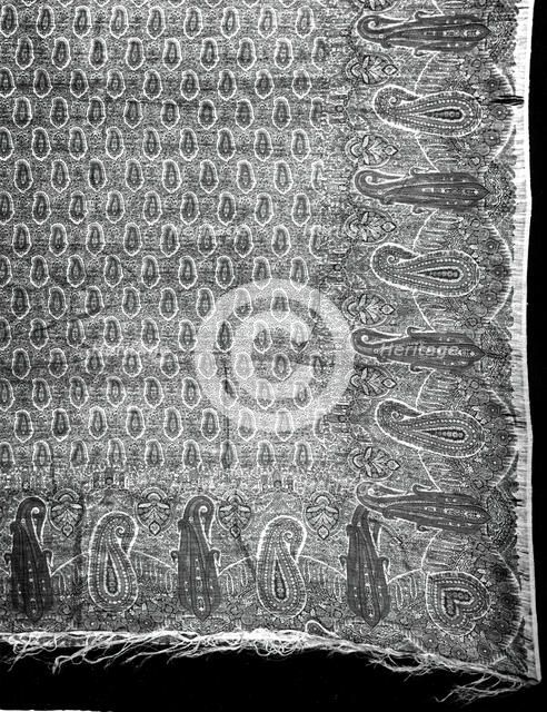 Long Shawl, England, 1855/60. Creator: Unknown.