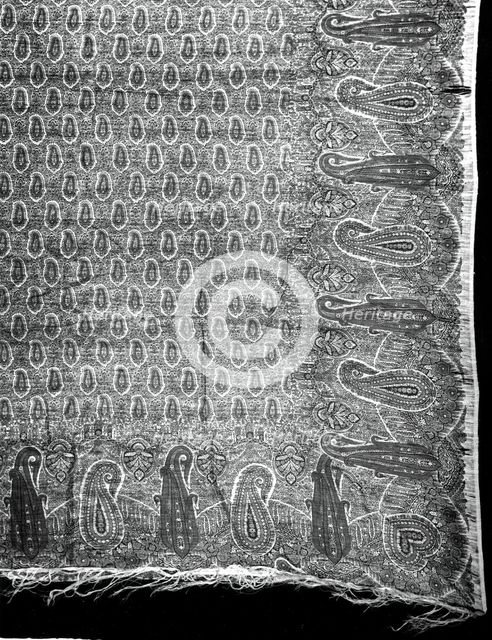 Long Shawl, England, 1855/60. Creator: Unknown.