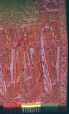 Long Shawl, Europe, 1840/45. Creator: Unknown