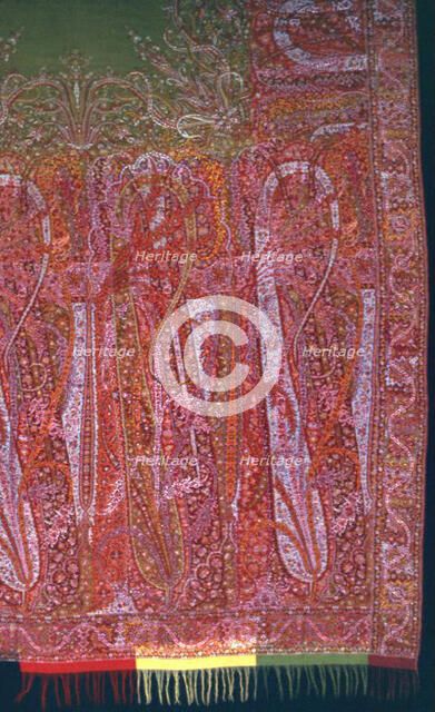Long Shawl, Europe, 1840/45. Creator: Unknown.