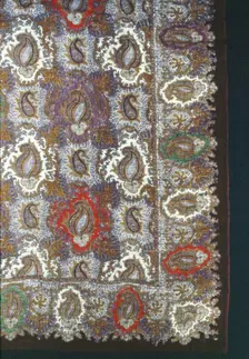 Long Shawl, Europe, 1850/1900. Creator: Unknown