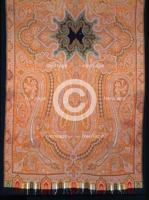 Long Shawl, France, 1870s. Creator: Unknown.