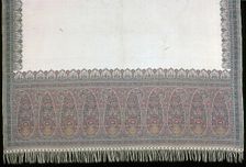 Long Shawl, France, 1825/75. Creator: Unknown