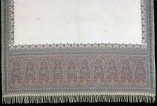 Long Shawl, France, 1825/75. Creator: Unknown
