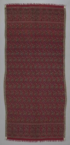 Long Shawl, India, 1800/15. Creator: Unknown