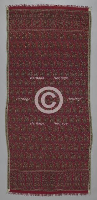 Long Shawl, India, 1800/15. Creator: Unknown.