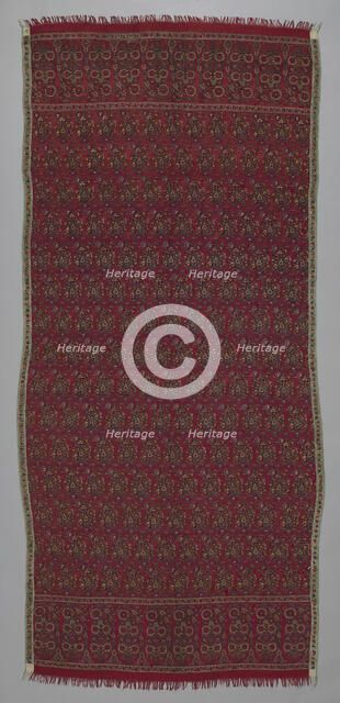 Long Shawl, India, 1800/15. Creator: Unknown.