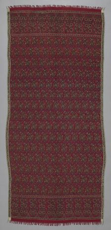Long Shawl, India, 1800/15. Creator: Unknown