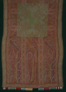Long Shawl, India, 1840/45. Creator: Unknown