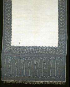 Long Shawl, Scotland, c. 1835. Creator: Unknown