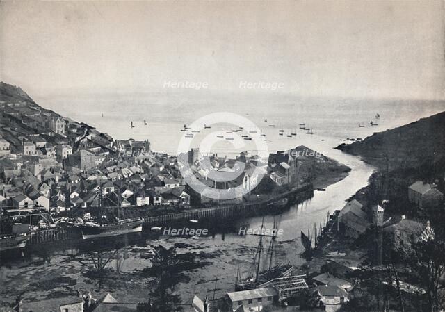 'Looe - View from the Hills, Showing the Estuary', 1895. Artist: Unknown.
