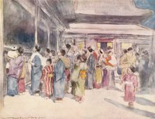 Lookers-On c1887, (1901). Artist: Mortimer L Menpes