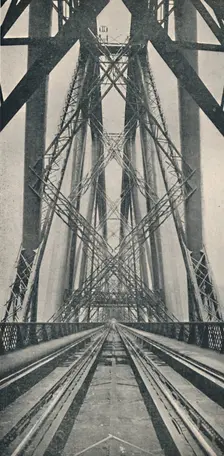 Looking Through the Forth Bridge 1926