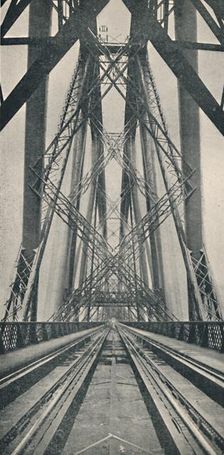 Looking Through the Forth Bridge 1926