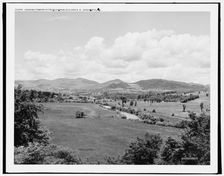 Looking toward Pittsfield from Rutland R.R., Green Mts., Vt., between 1900 and 1906. Creator: Unknown