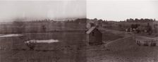 Looking Towards Marye's Heights, Fredericksburg, 1864. Creator: Andrew Joseph Russell