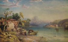 Looking towards Bellagio c1845. Artist: Thomas Miles Richardson II