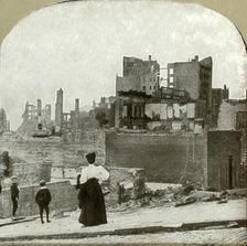 Looking west from the Jewish Synagogue 1906. Creator: Unknown