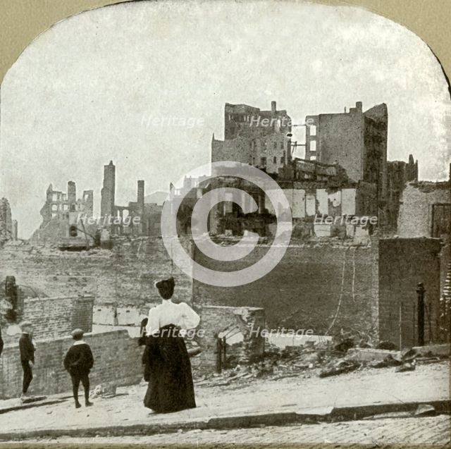 'Looking west from the Jewish Synagogue', 1906.  Creator: Unknown.