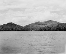Looking across Silver Lake, Green Mountains, between 1900 and 1905. Creator: Unknown