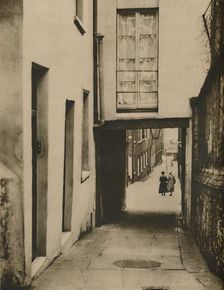 Looking Down Strand Lane Towards The River c1935. Creator: Unknown