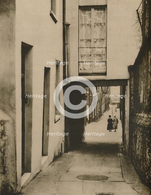 'Looking Down Strand Lane Towards The River', c1935. Creator: Unknown.