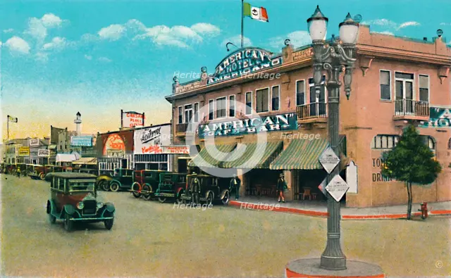 'Looking East on Second Street', c1939. Artist: Unknown.
