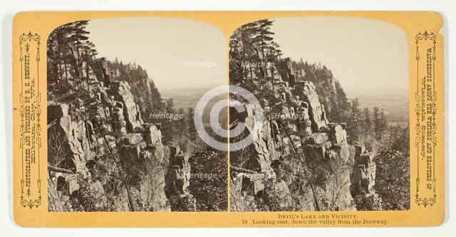 Looking East, Down the Valley from the Doorway, 1870/1908. Creator: Henry Hamilton Bennett.