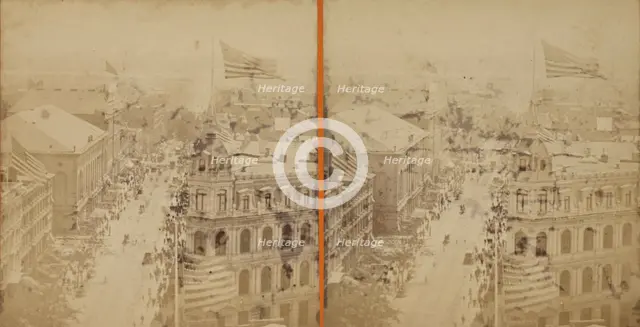 Looking east through 14th Street,  c1875. Creator: Unknown.
