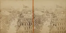 Looking east through 14th Street, c1875. Creator: Unknown