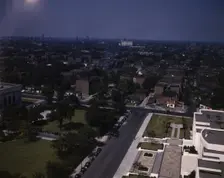 Looking east toward Rackham Building, Detroit, Mich. , 1942. Creator: Arthur S Siegel
