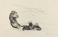 Looking for the Enemy, c. 1914/1919. Creator: Jean Louis Forain
