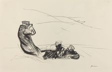 Looking for the Enemy, c. 1914/1919. Creator: Jean Louis Forain