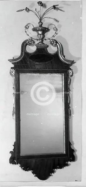 Looking Glass, 1795/1810. Creator: Unknown.