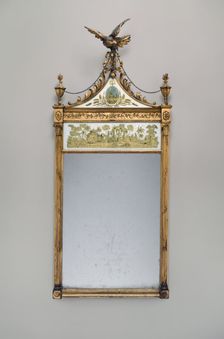 Looking Glass, 1790/1810. Creator: Unknown