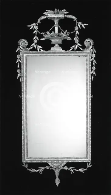 Looking Glass, 1790/1812. Creator: Unknown.