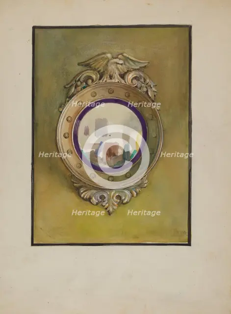 Looking-glass, c. 1936. Creator: George Loughridge.