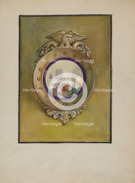 Looking-glass, c. 1936. Creator: George Loughridge.